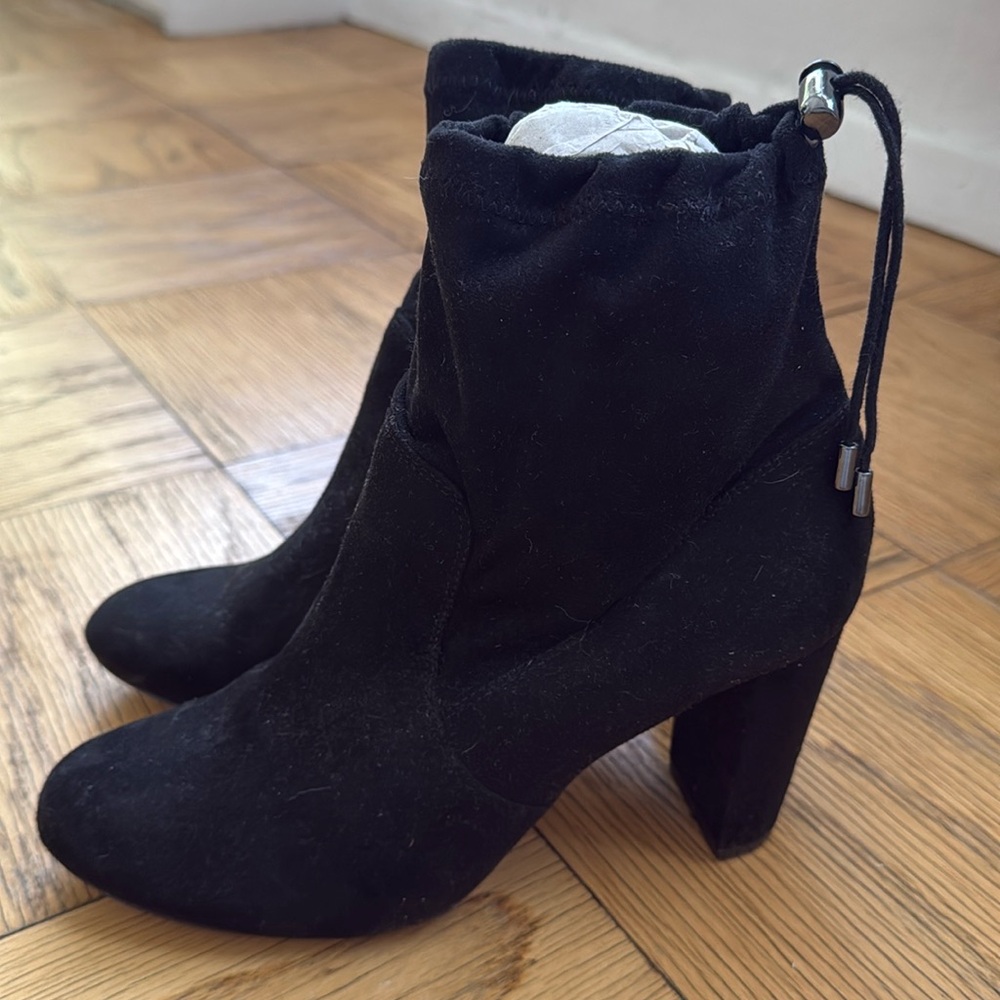 Express Suede Sock Booties